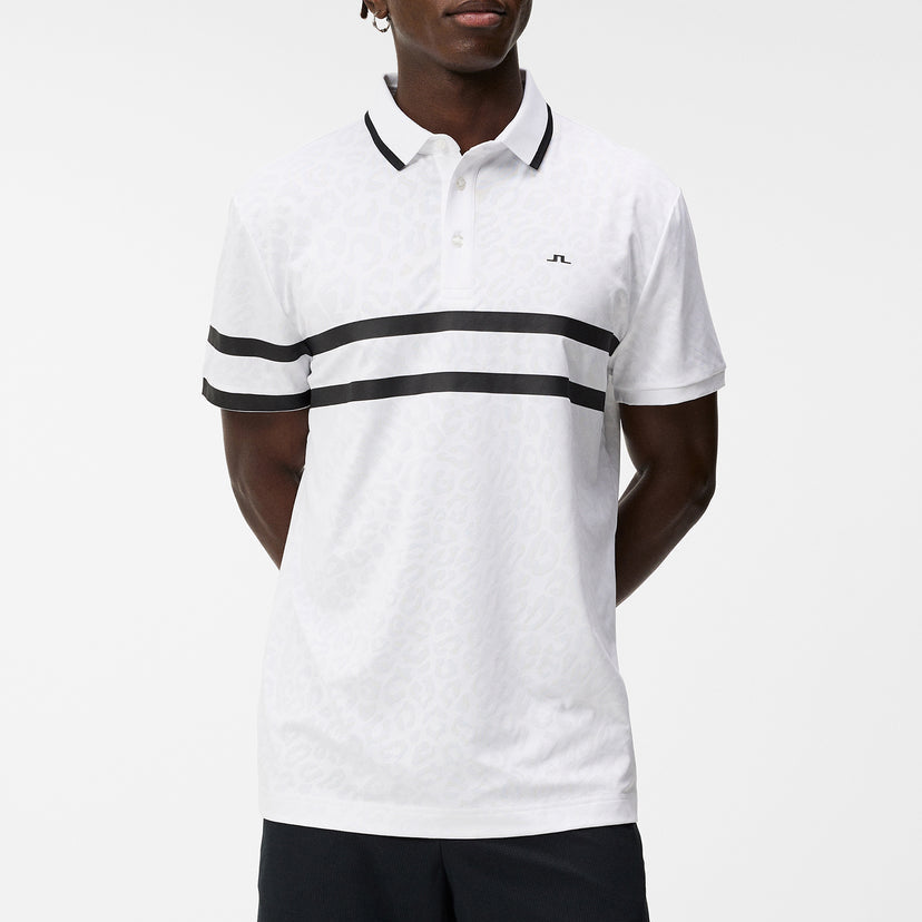 J.Lindeberg Boswell Regular Jacquard Polo Shirt (GMJT10806)