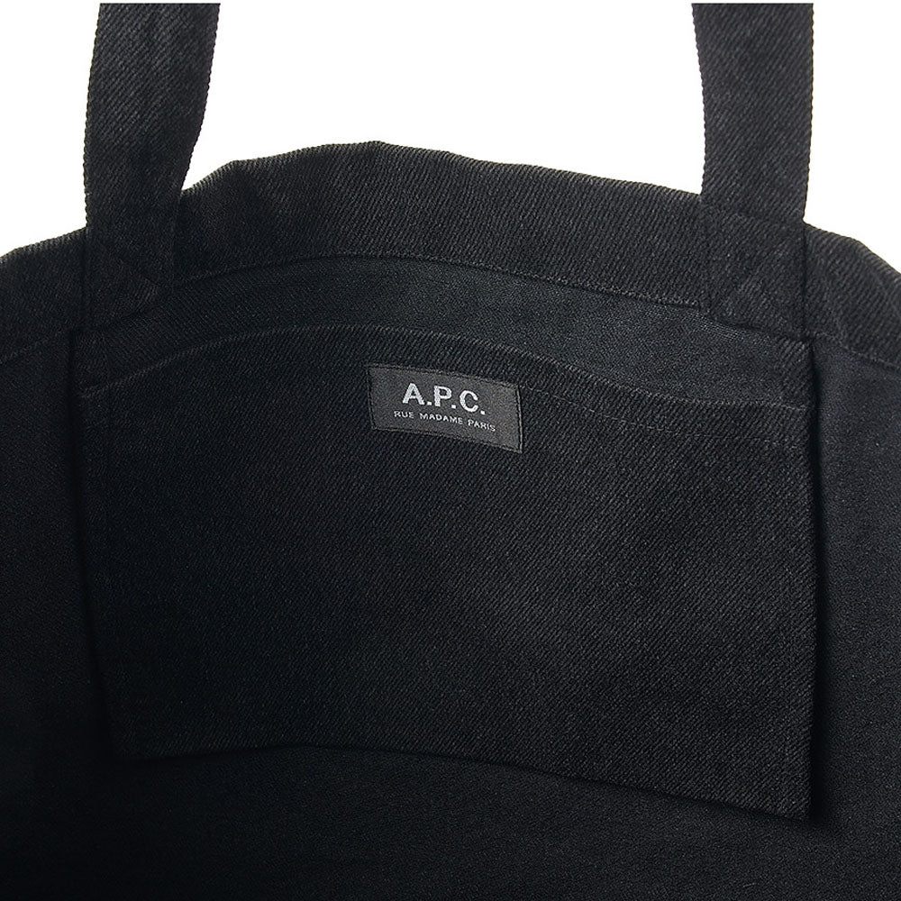 A.P.C. Embossed Logo Denim Tote (COFDO-M61443)