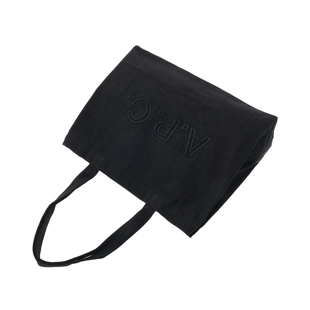 A.P.C. Embossed Logo Denim Tote (COFDO-M61443)