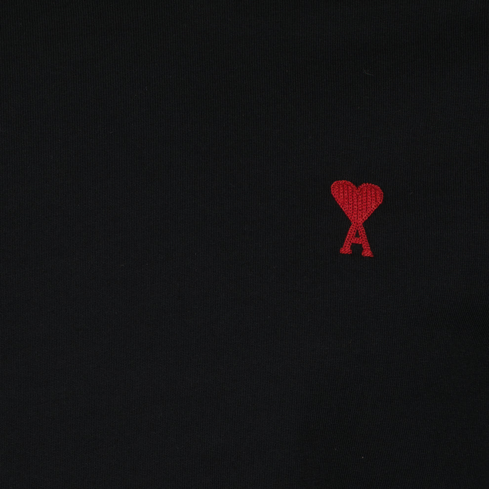 AMI Small Heart Long Sleeve T-Shirt (UTS205.726)