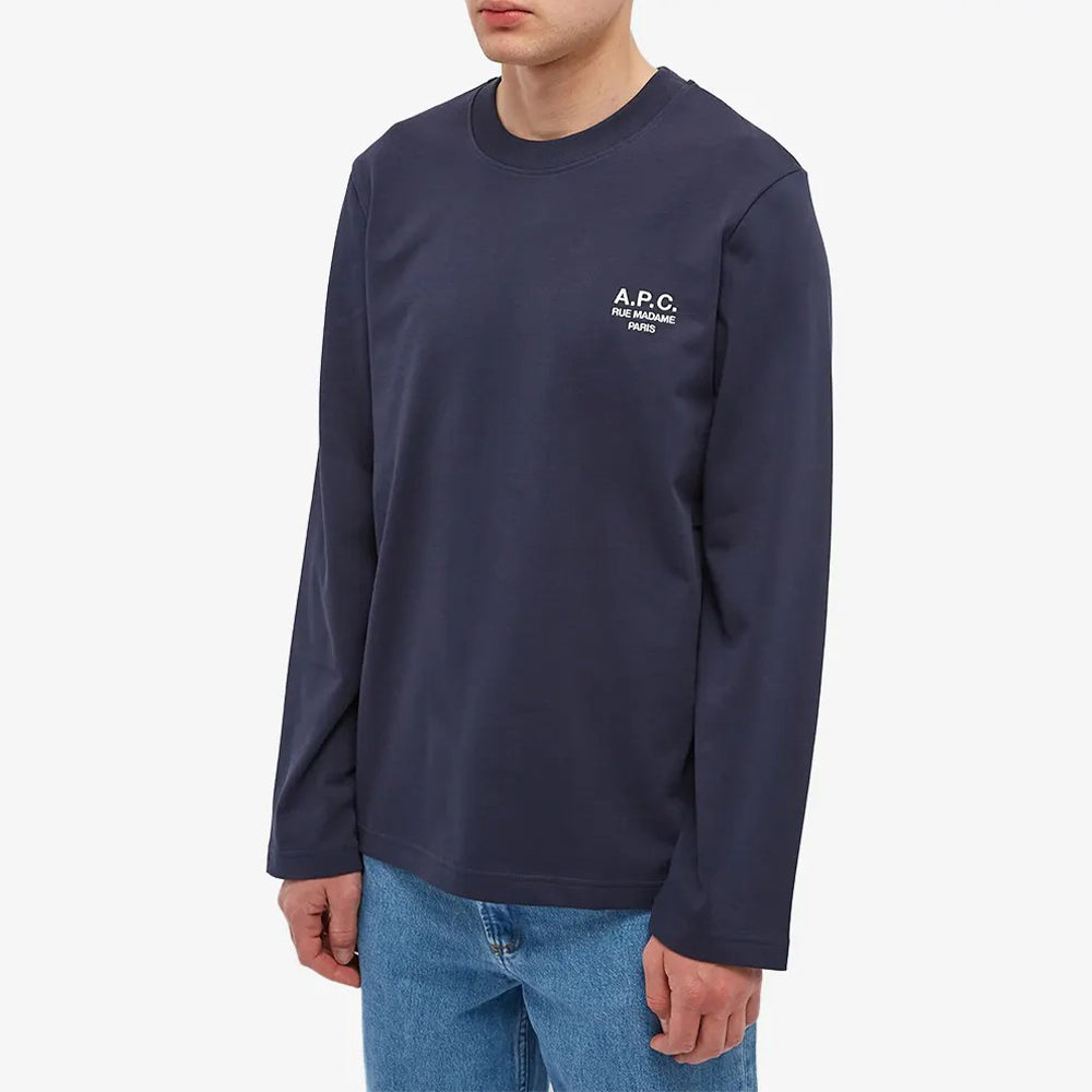 A.P.C. Rue Madame Paris Long Sleeve T-Shirt (COEZC-H26177)