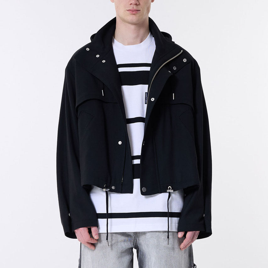 AMI Paris Hooded Short Jacket (UJK311.VI0007)