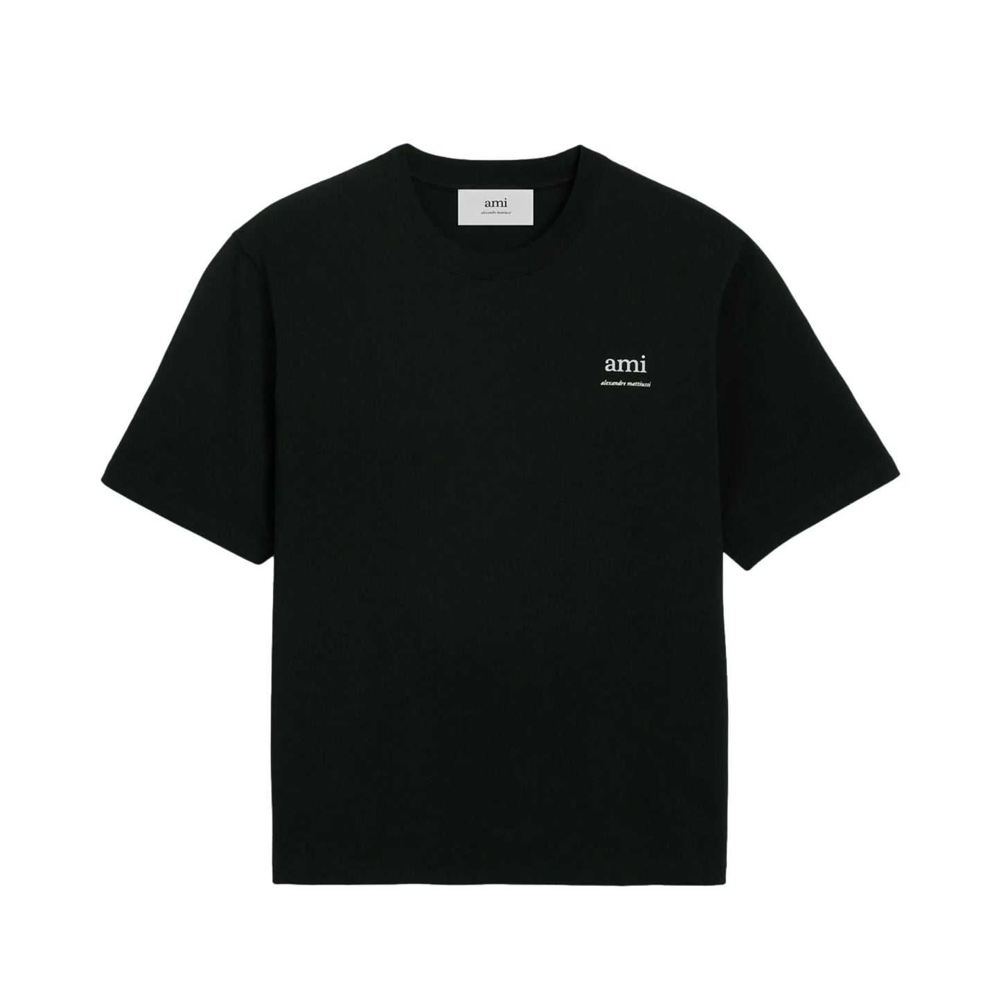 AMI Paris Tonal Ami Paris Embroidered Logo T-Shirt (UTS024.726)