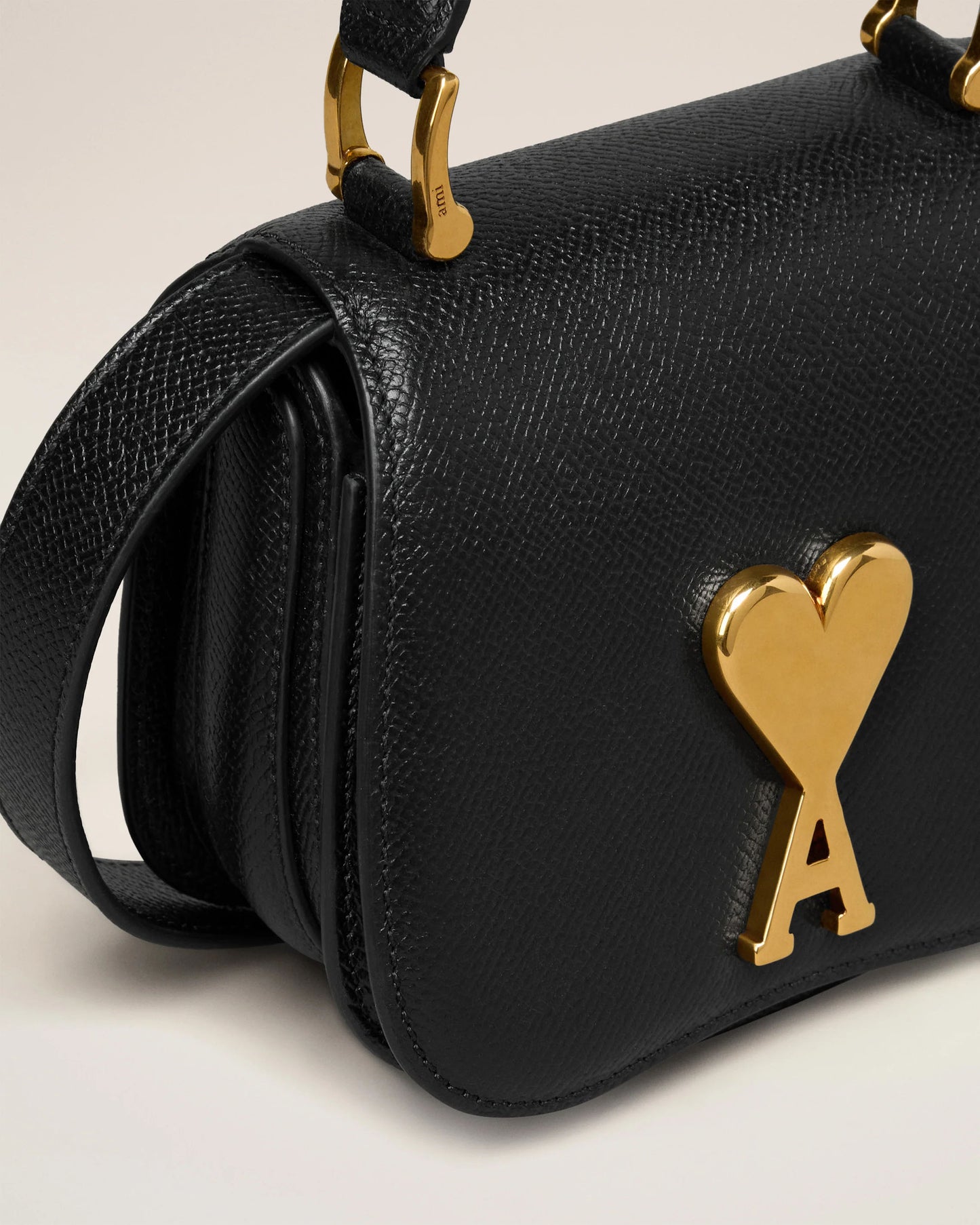 AMI Paris Mini Top Handle Bag with Logo Hardware (ULL008.AL0036)