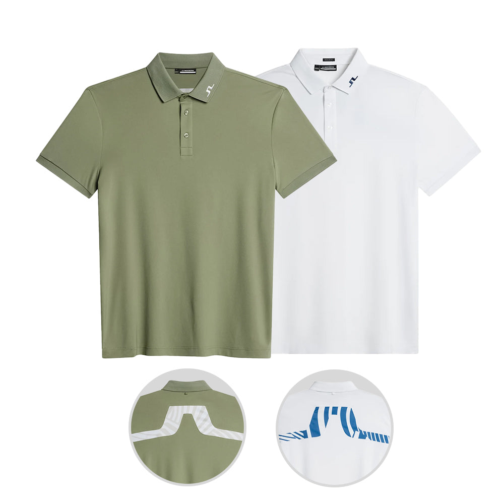 J.Lindeberg KV Print Regular Fit Polo Shirt (GMJT12361)