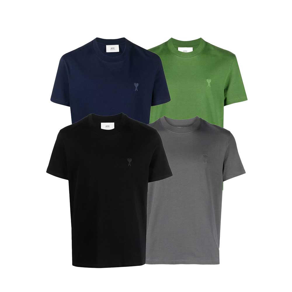 AMI Paris Small Tonal Ami de Cœur T-Shirt (UTS022.726)