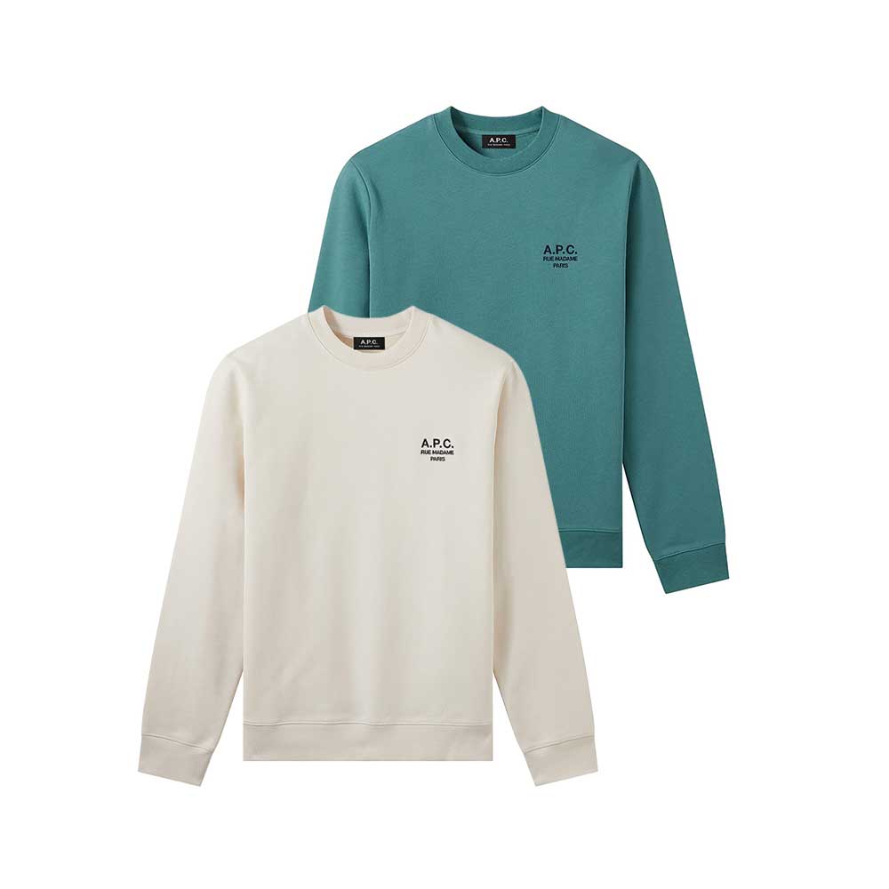A.P.C. Rue Madame Crewneck Sweatshirt (COEZD-H27699)