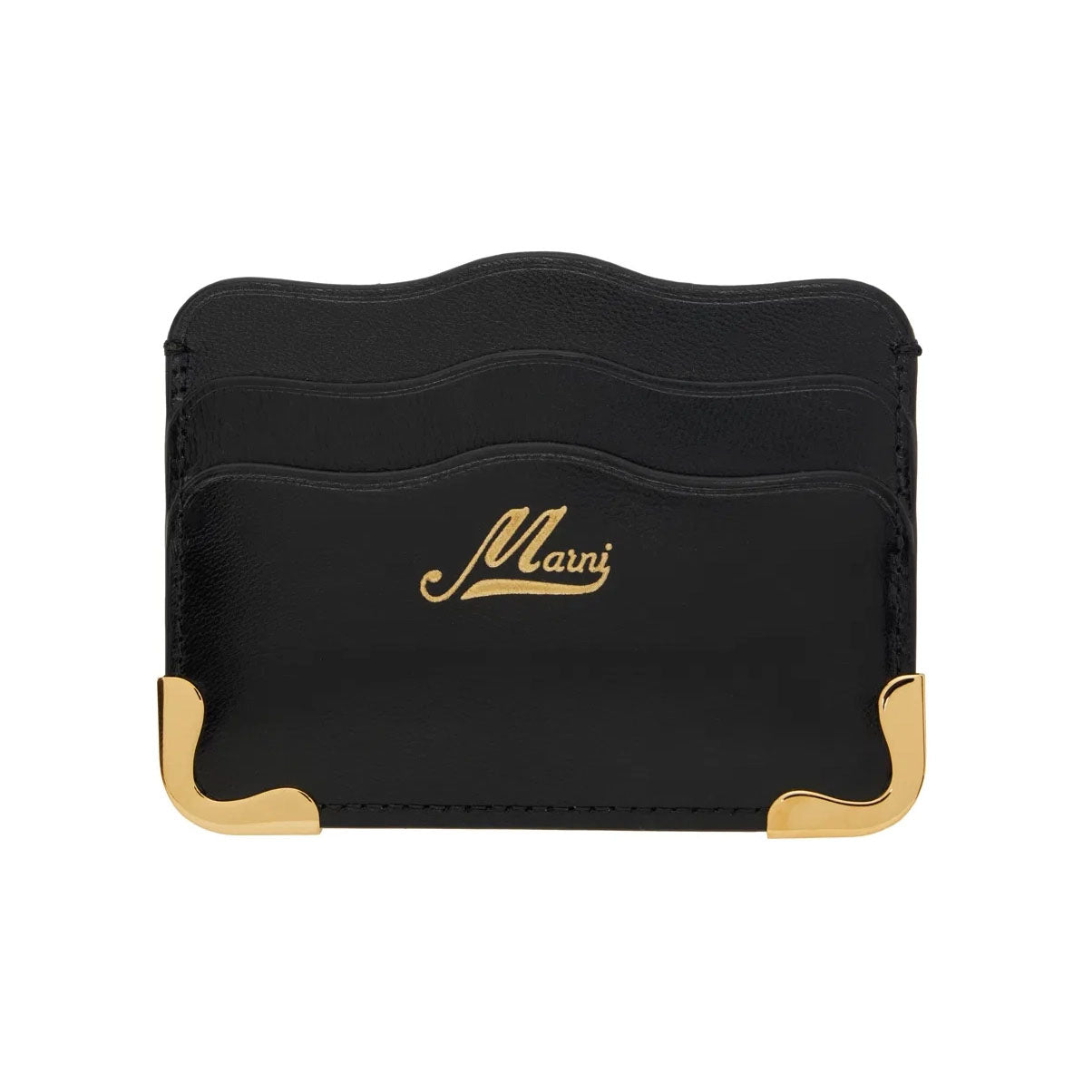 Marni Leather Wavy Card Holder (PFMO0087U0)