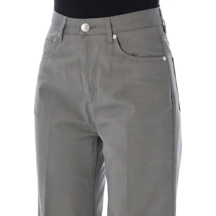 AMI Paris High Waist Flared Pants (FTR420.CO0051)