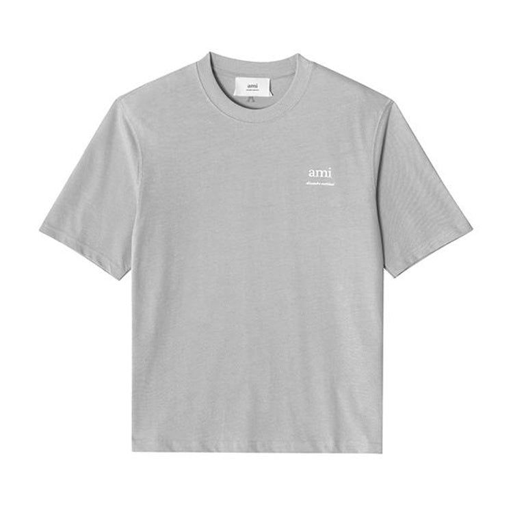 AMI Paris Tonal Ami Paris Embroidered Logo T-Shirt (UTS024.726)