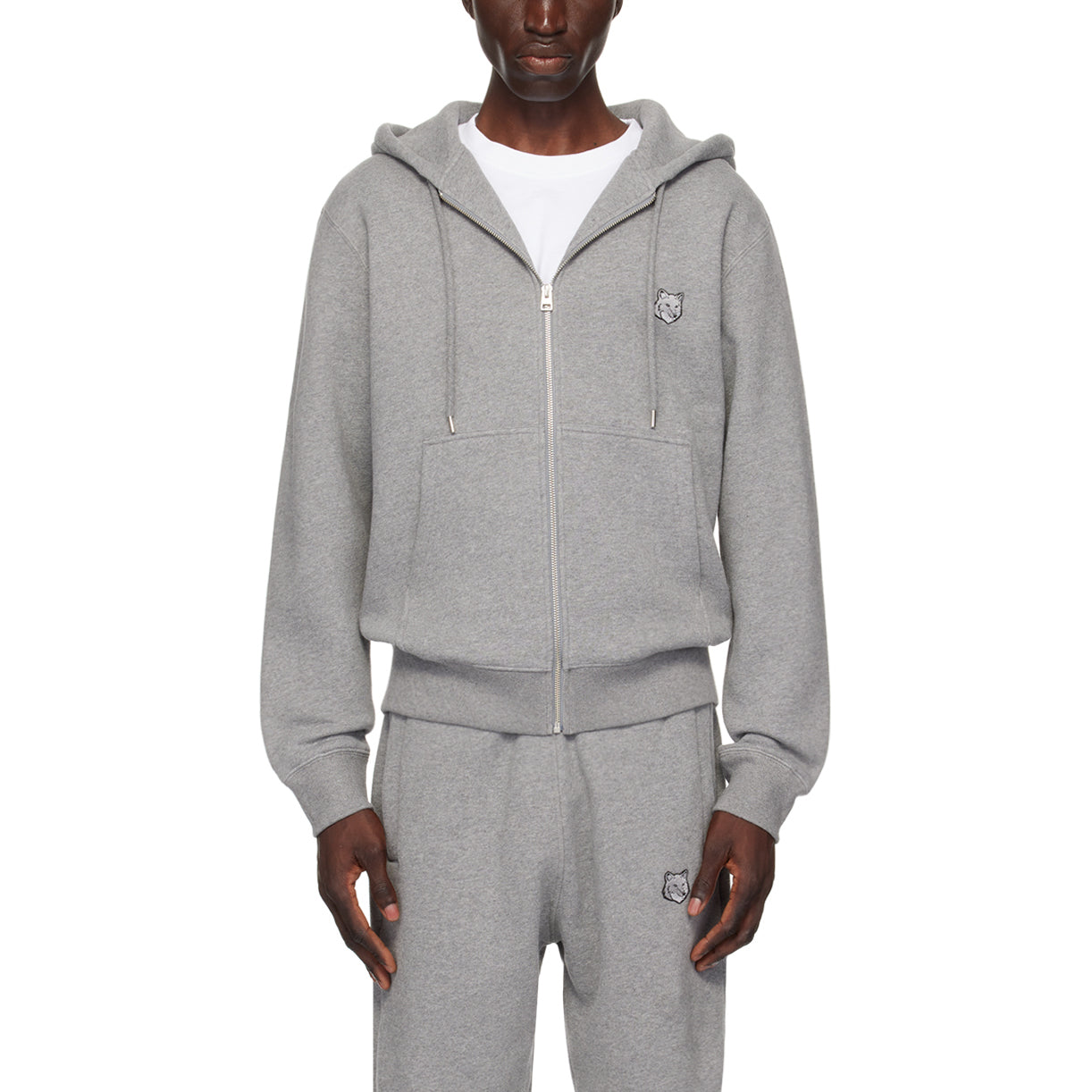 Maison Kitsuné Bold Fox Head Patch Regular Cardigan (MM00714KM0307)