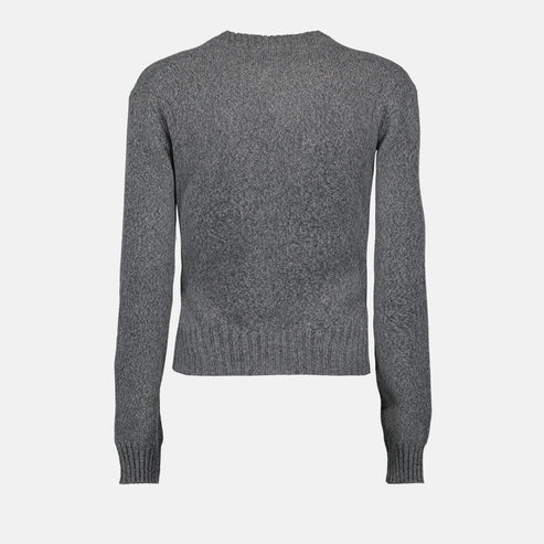AMI Cashmere V-Neck Cardigan (FKC127.005)