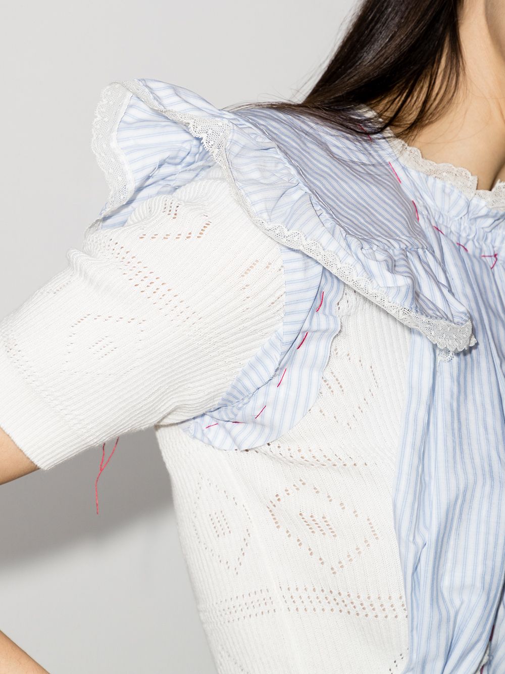 Maison Margiela Ruffle Detail Blouse (S51HA1087 S17666)