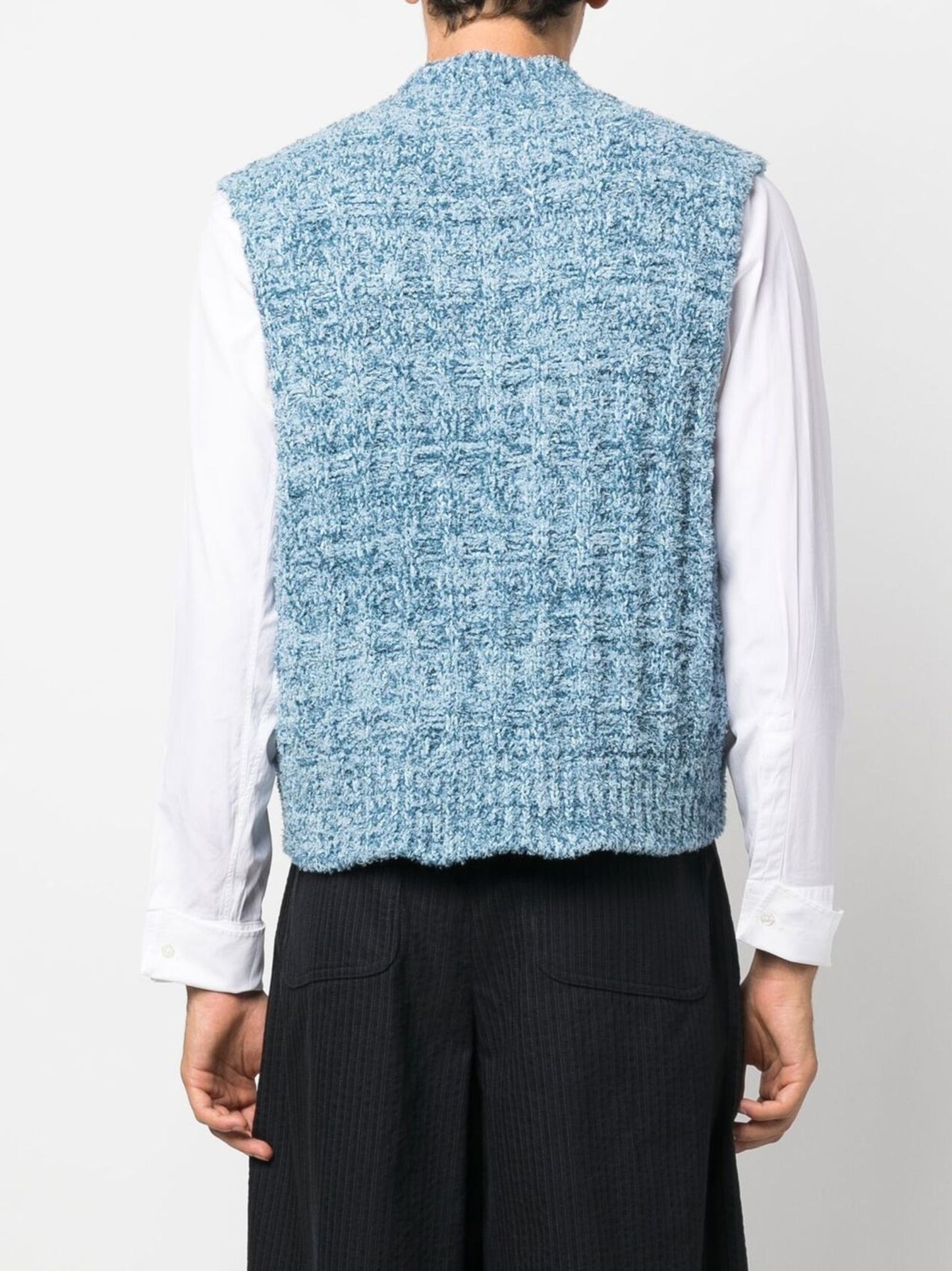 Maison Margiela Sleeveless Rib Knit Vest (S50GP0293)
