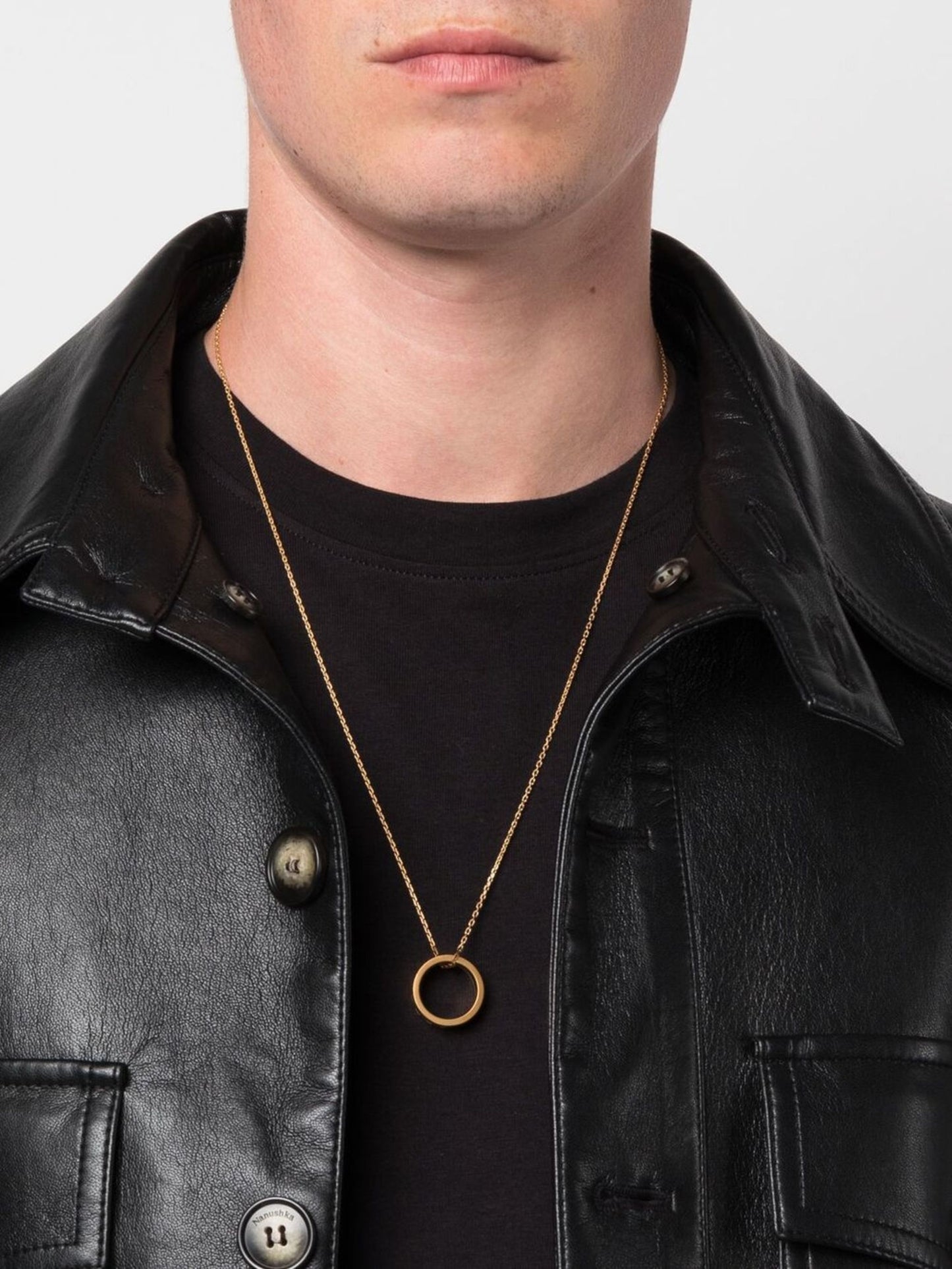 Maison Margiela Numerical Ring Necklace (SI8UU0001 SV0129)