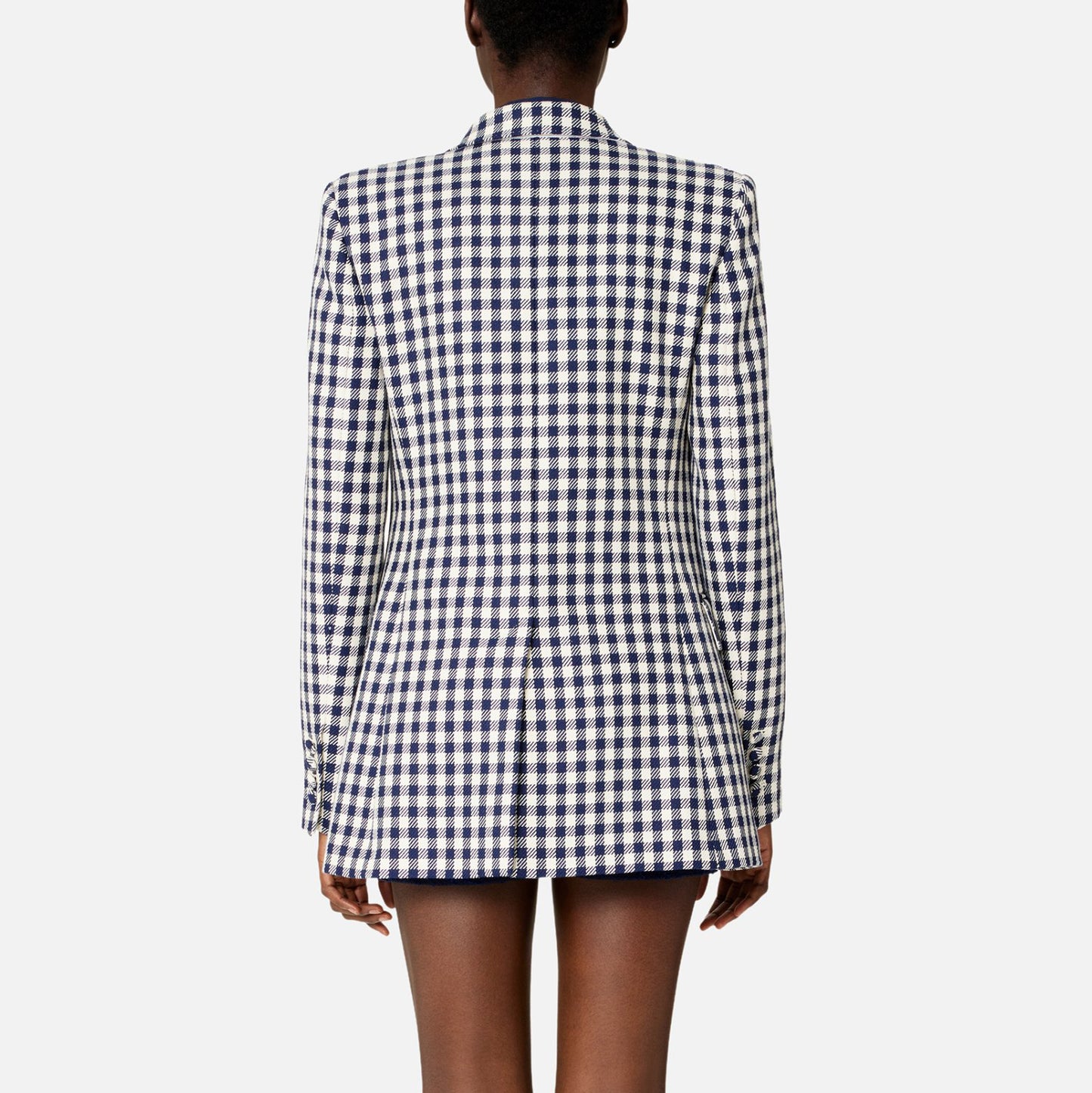 AMI Paris Oversized Gingham Blazer (FBV030.CO0018)