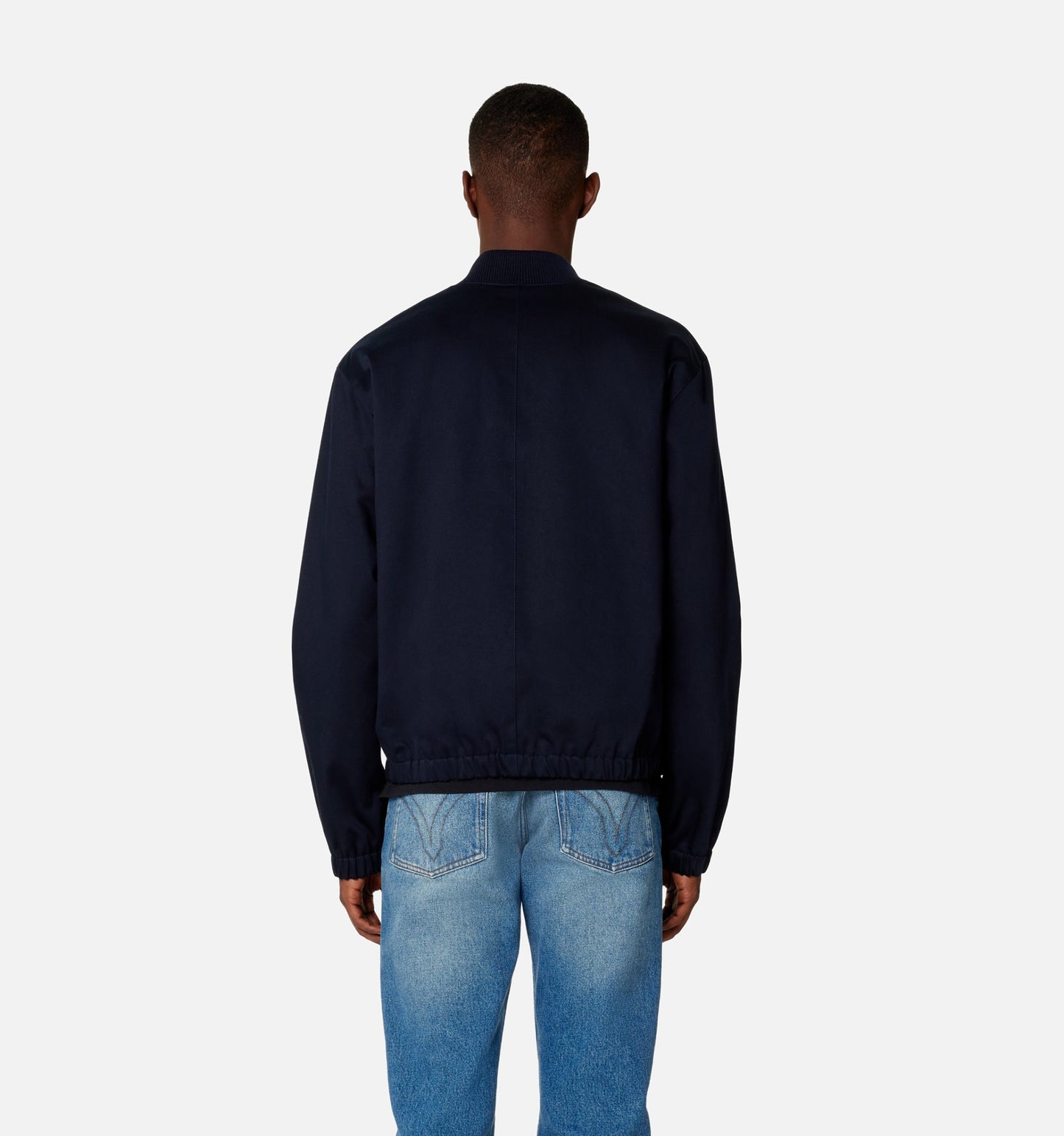 AMI Paris Zip Bomber Jacket (HJK023.CO0009)