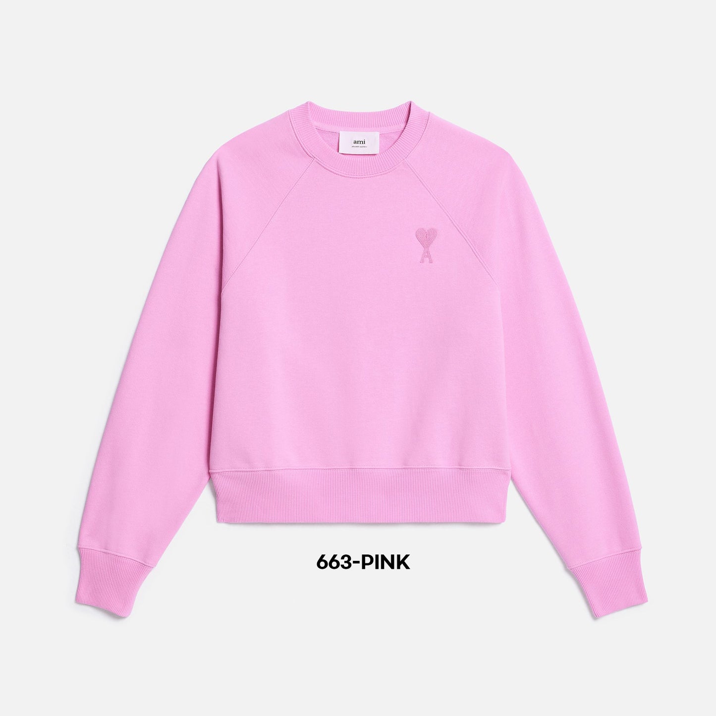 AMI Small Heart Logo Sweatshirt (USW004.747)