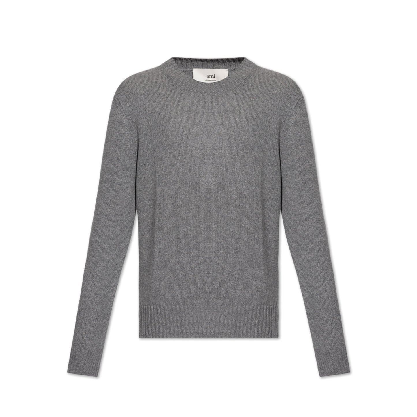 AMI Paris Classic Wool Crewneck Sweater (HKS057.005)