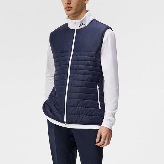 J.Lindeberg Martini Quilt Hybrid Vest (GMOW11401)