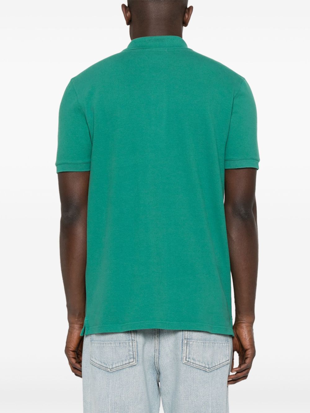 Maison Kitsuné Fox Patch Classic Polo Shirt (LM00208KJ7002)