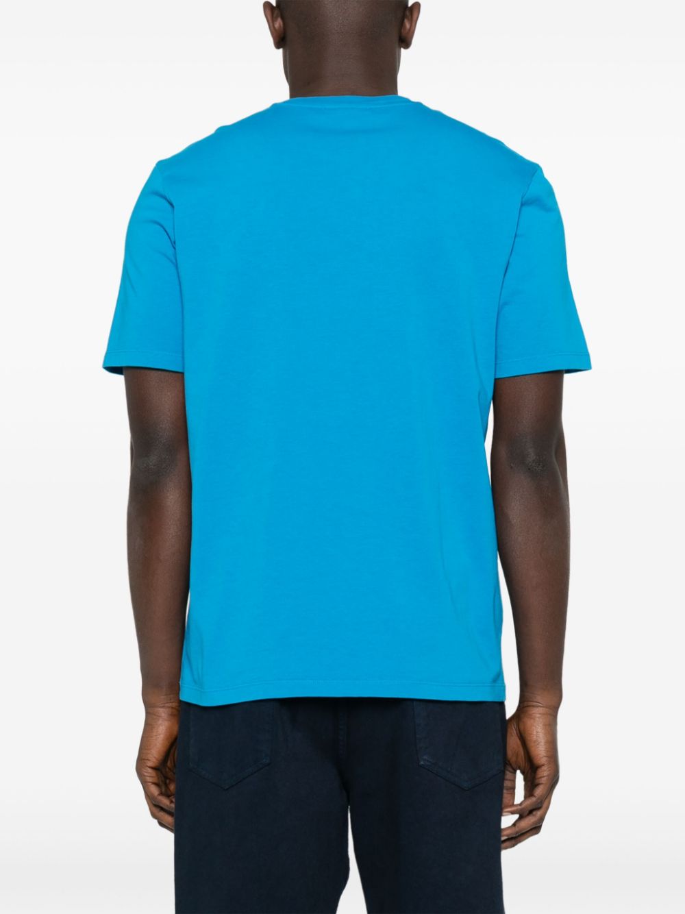 Maison Kitsuné Tricolor Fox Patch Classic T-Shirt (LM00104KJ0008)