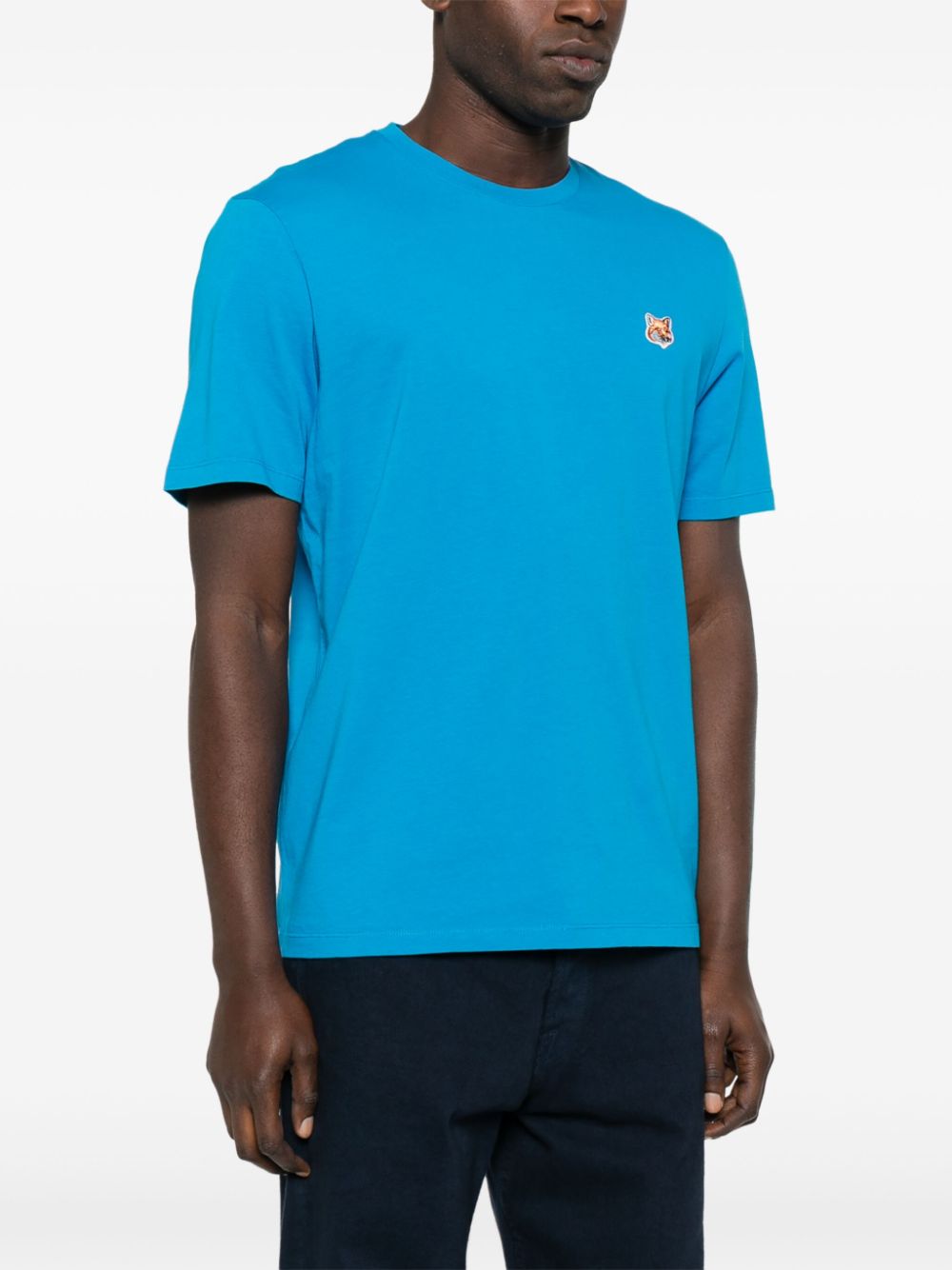 Maison Kitsuné Tricolor Fox Patch Classic T-Shirt (LM00104KJ0008)
