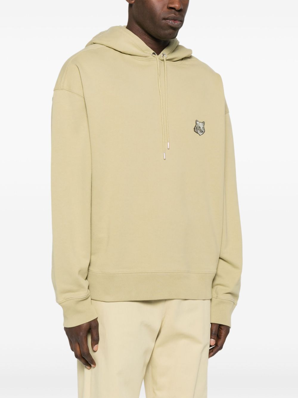 Maison Kitsuné Bold Fox Head Patch Oversize Hoodie (LM00705KM0001)