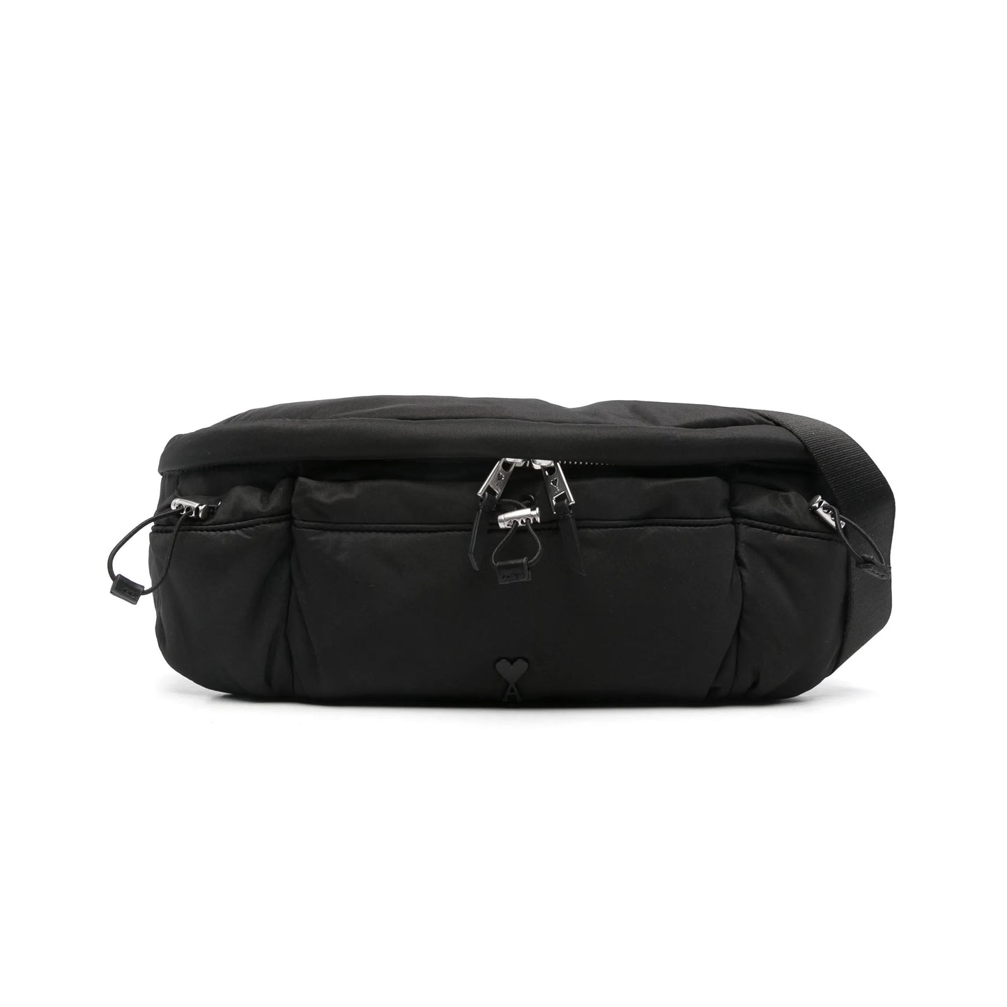 AMI Paris Technical Belt Bag with Zipped Pockets (ULL403.AW0021)