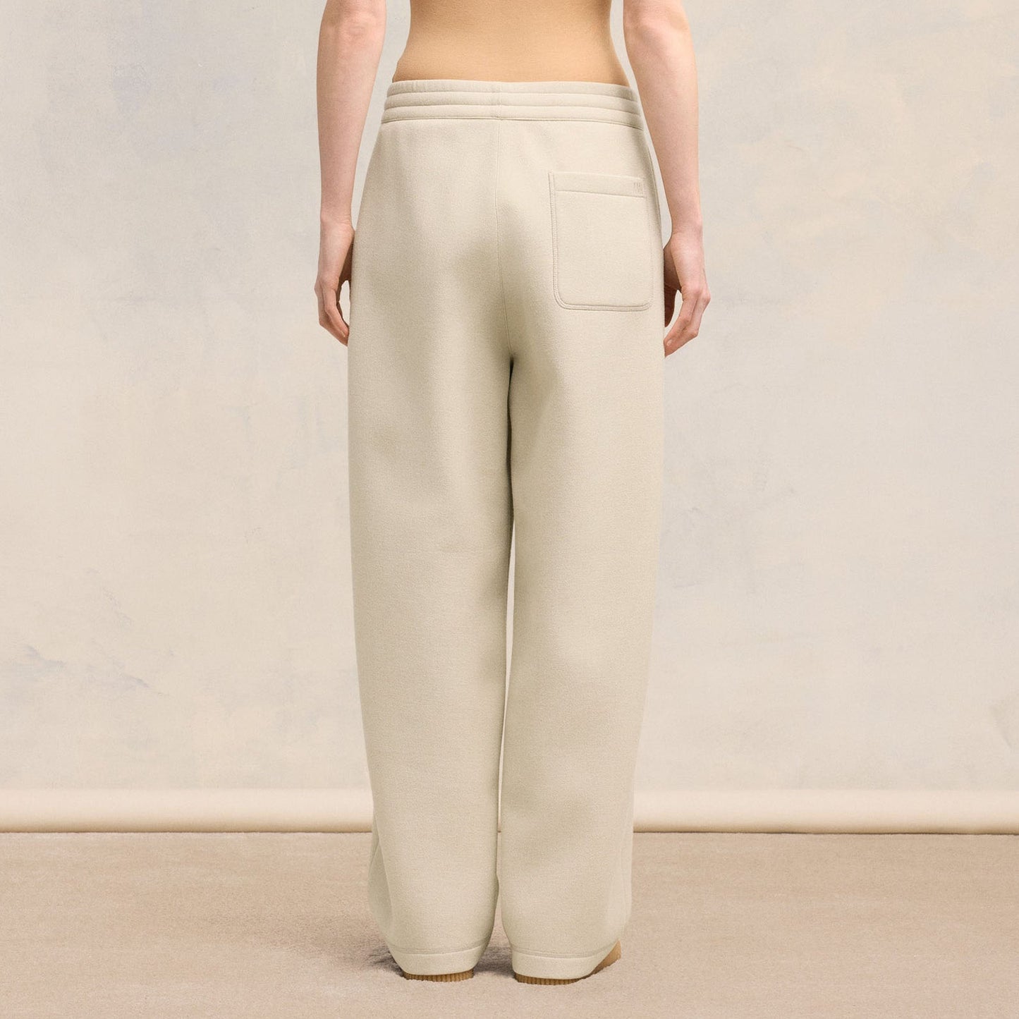 AMI Paris Ribbed Knit Lounge Pants (FTR218.750)