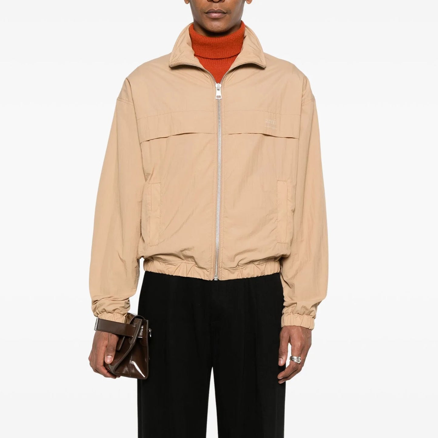 AMI Paris Technical Zip-Up Jacket (UJK058.PA0009)