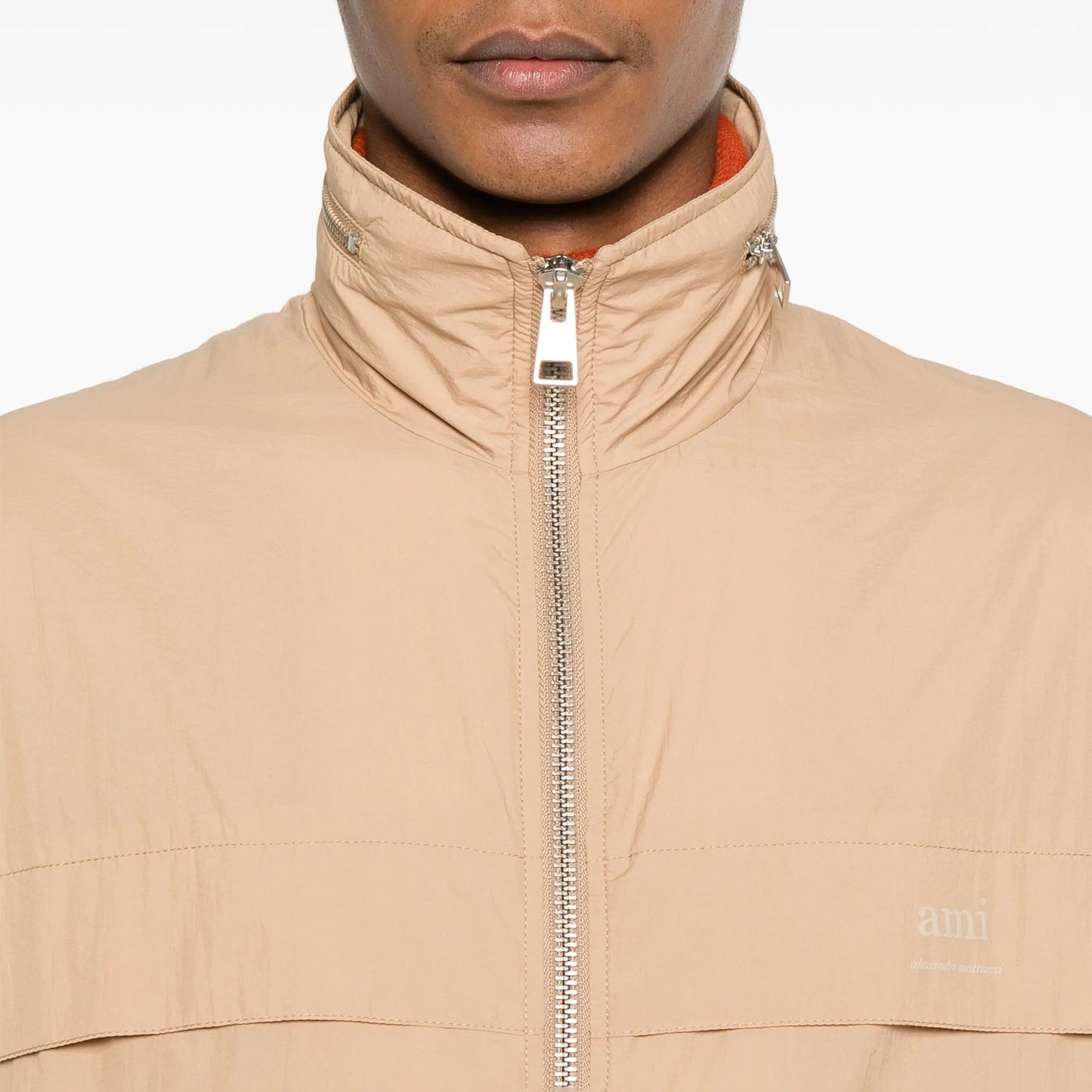 AMI Paris Technical Zip-Up Jacket (UJK058.PA0009)