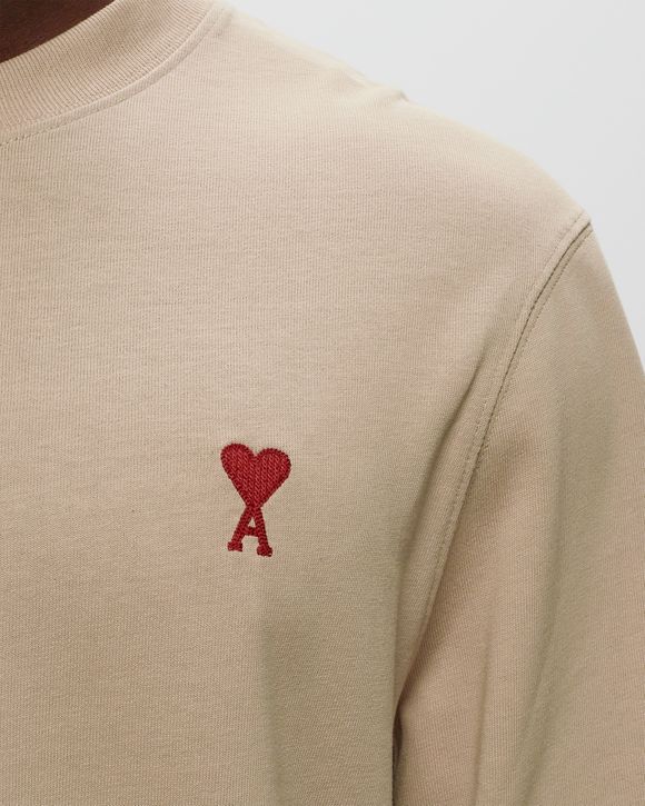 AMI Small Heart Long Sleeve T-Shirt (UTS205.726)