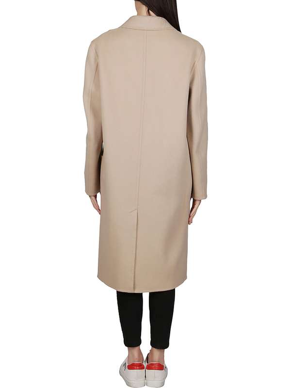 AMI Paris Wool Blend Long Coat (A21FM006.251)
