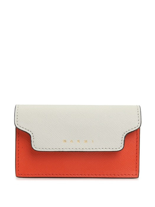 MARNI TRICOLOR LEATHER WALLET (PFMOQ14U07)