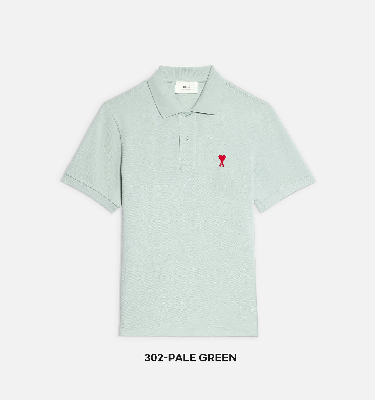 AMI Paris Classic Piqué Polo Shirt (HPL001.760)