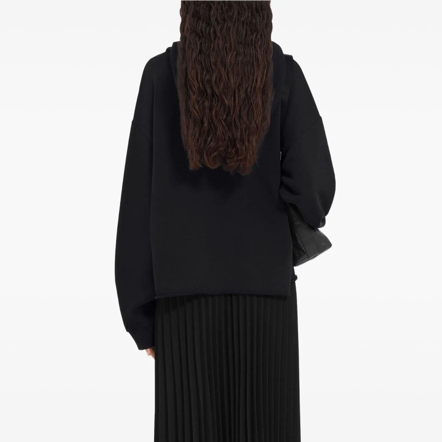 MM6 Maison Margiela Raw Hem Logo Hoodie (S52GU0235 M25025)