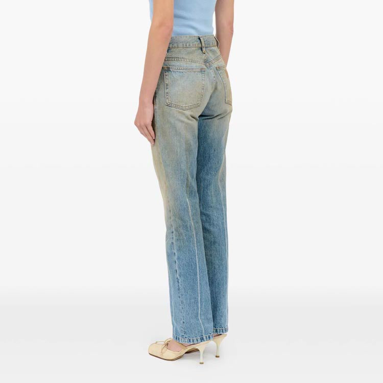 Maison Margiela Women Denim Jeans S62LB0213 Light Blue