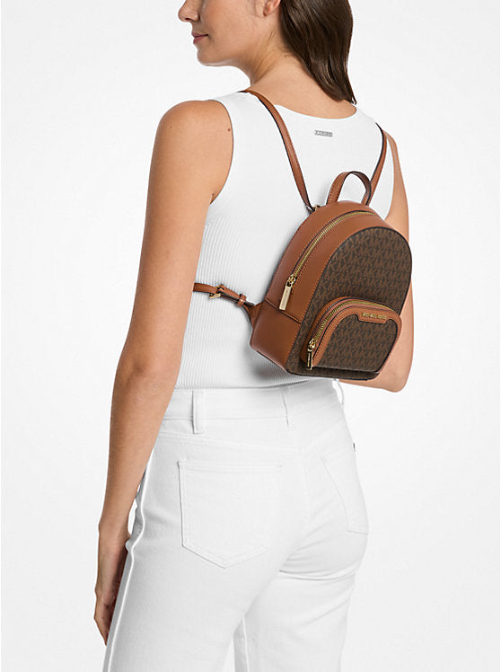 MICHAEL KORS JAYCEE LOGO XS CONVERTIBLE ZIP POCKET BACKPACK (35T2G8TB1B)