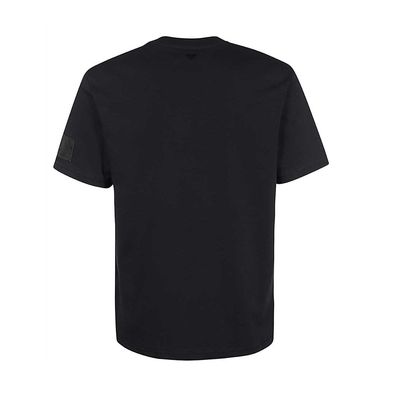 AMI Paris Tonal Ami de Cœur Embroidered T-Shirt (UTS017.726)