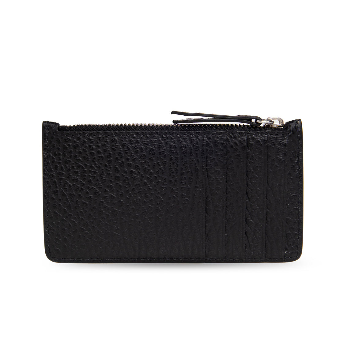 Maison Margiela Zipped Grained Leather Card Holder (S56UI0143)