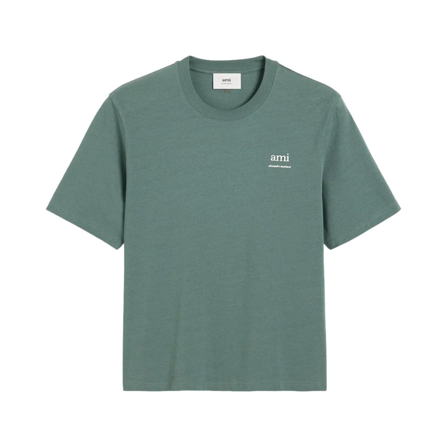 AMI Paris Tonal Ami Paris Embroidered Logo T-Shirt (UTS024.726)