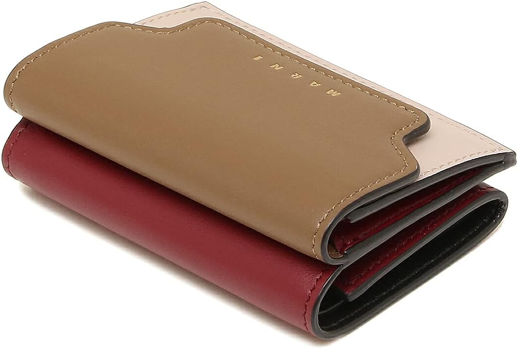 MARNI TRICOLOR LEATHER WALLET (PFMOW02U23)