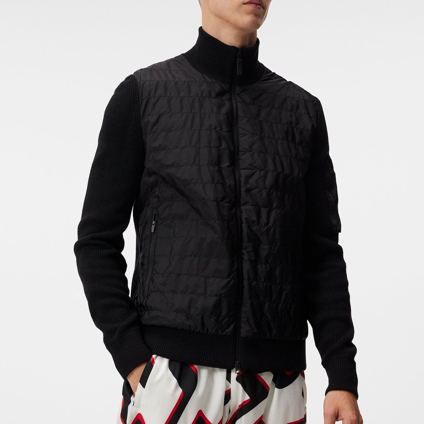 J.Lindeberg Beck Knitted Hybrid Jacket (FMKW08676)