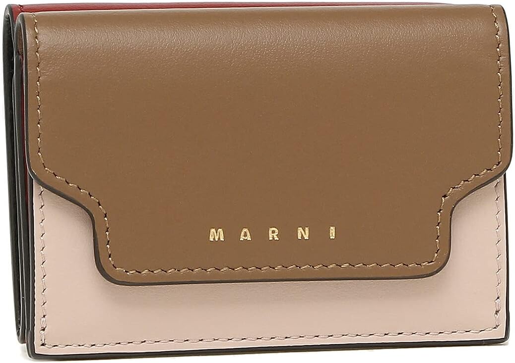 MARNI TRICOLOR LEATHER WALLET (PFMOW02U23)