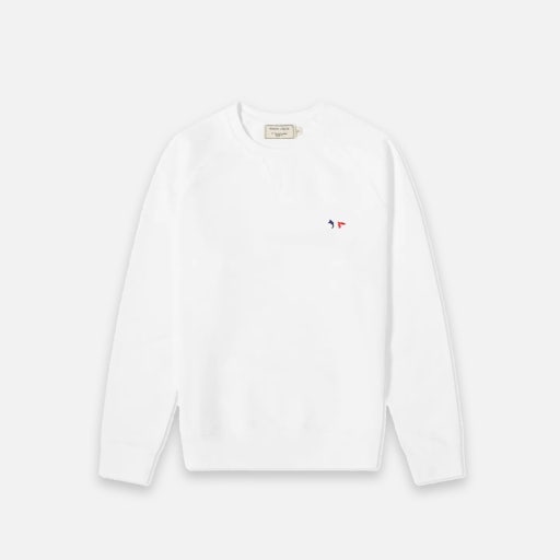 Maison Kitsuné Tricolor Fox Patch Sweatshirt (AW00302KM0002)