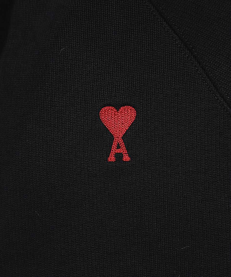 AMI Small Heart Zipped Hoodie (USW415.747)