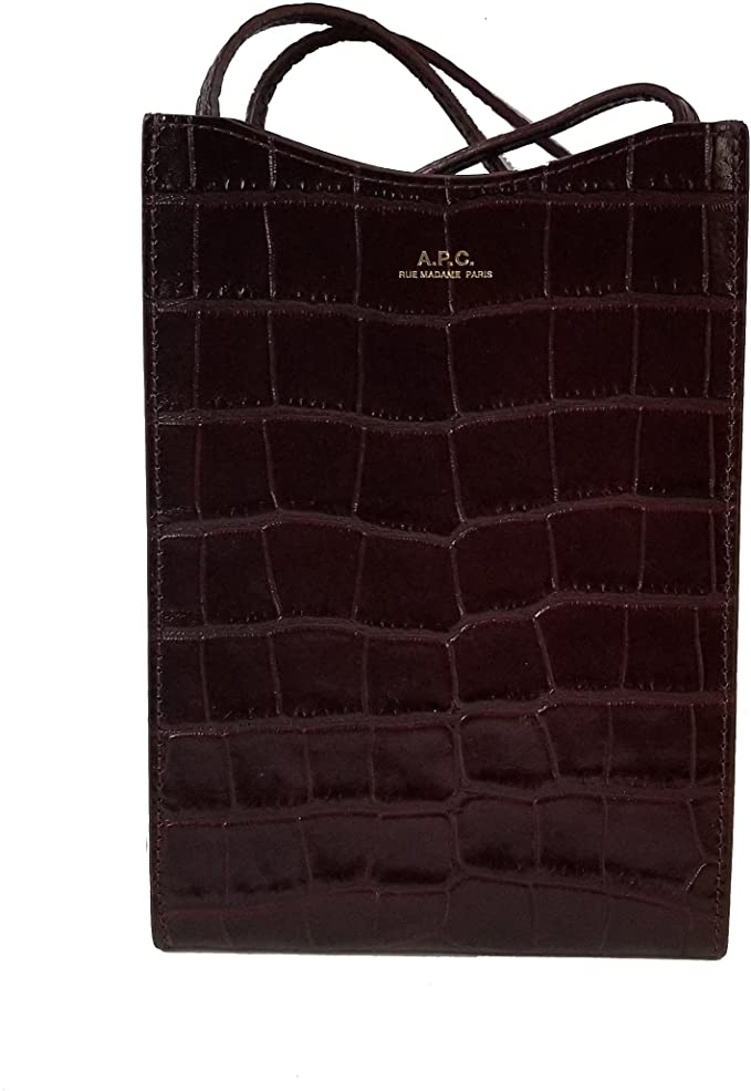 A.P.C. Jamie Mini Bag Croc-Embossed (PXBLJ-F63412)