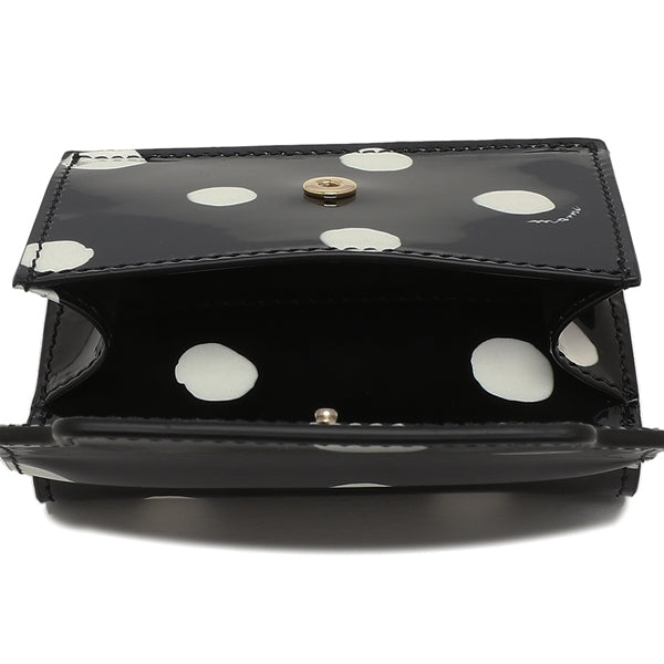 MARNI POLKA DOT LEATHER WALLET (PFMOW02Q05)