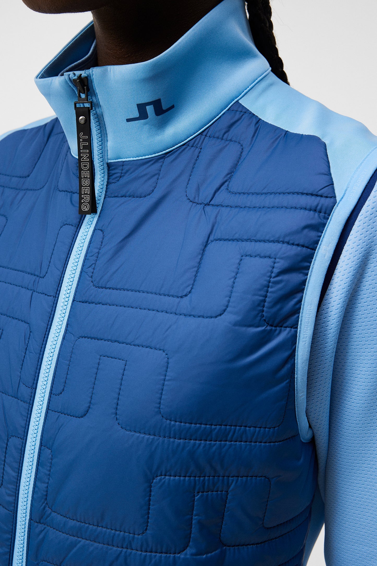 J.Lindeberg Women's Quilt Hybrid Vest (AWOW09101)